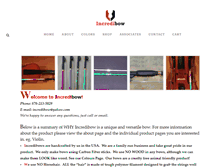 Tablet Screenshot of incredibow.com